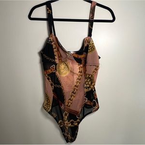 Timing size L sheer bodysuit